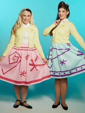 Disney Dress Shop Alice In Wonderland Mad Tea Party Teacup Skirt M Her Universe